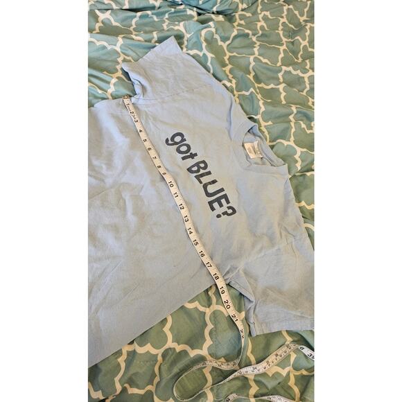 Medium Light Blue Short Sleeve T-Shirt - Picture 7 of 10